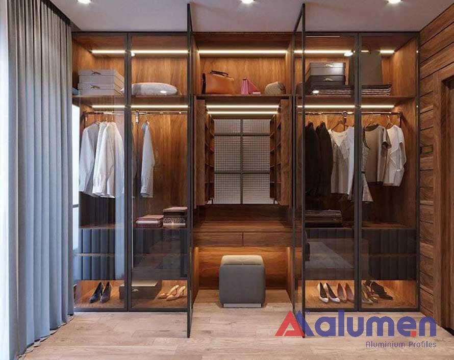 Cách bảo quản tủ áo khung nhôm cánh kính