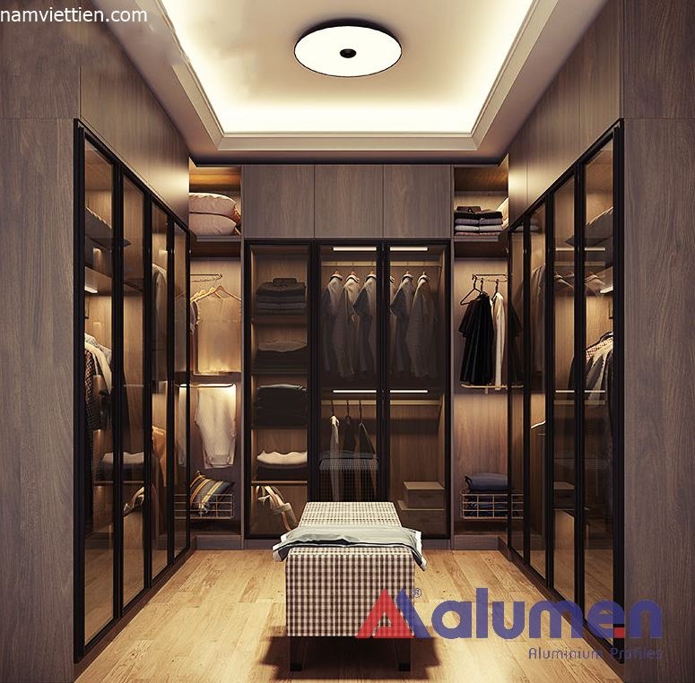 Chăm sóc tủ quần áo cánh kính