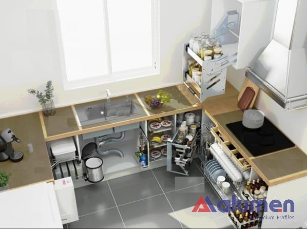 Phụ kiện tủ bếp cao cấp