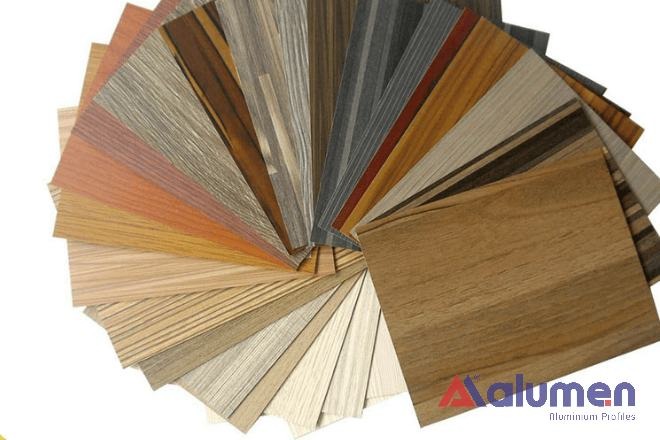 Các loại lõi tấm aluminium vân gỗ
