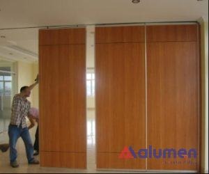 Thi công aluminium vân gỗ