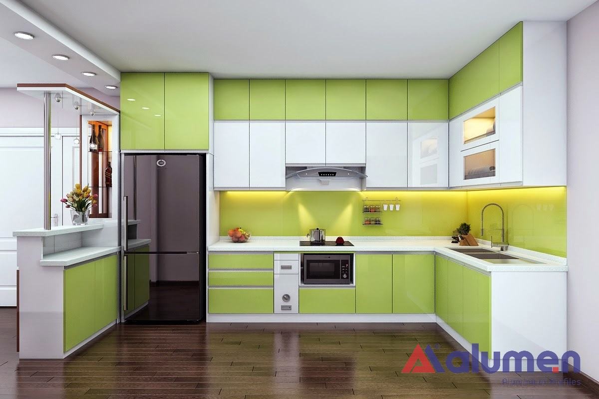 Tủ bếp Alumen - Người bạn đồng hành của căn bếp hiện đại