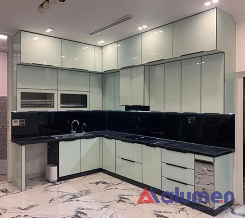 Tủ bếp nhôm với khả năng chống ẩm